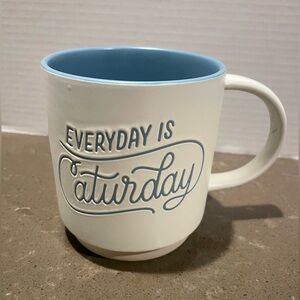Hallmark Blue and White Everyday Mug